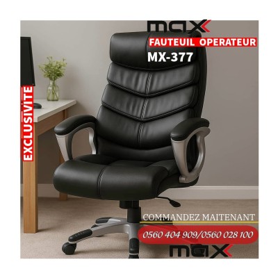 FAUTEUIL OPÉRATEUR - IMPORTATION - MODERNE - ERGONOMIQUE - MX-377