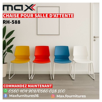 CHAISE POUR SALLE D'ATTENTE - IMPORTATION - MODERNE - 588