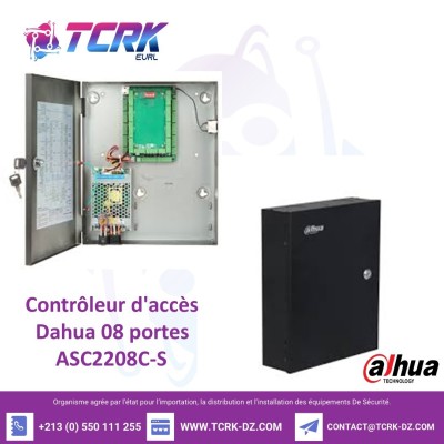 Contrôleur d'accès Dahua 08 portes ASC2208C-S
