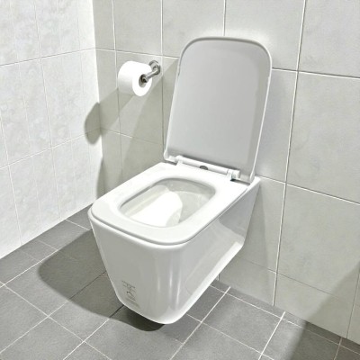 SIEGE CUVETTE TOILETTE SUSPENDU BRIGHT TH 618