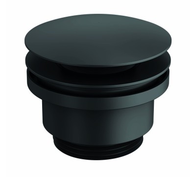 BONDE LAVABO POUSSOIR INOX