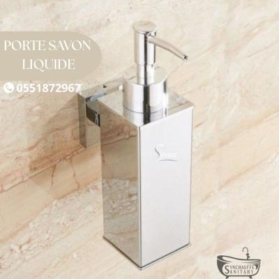 PORTE SAVON LIQUIDE INOX SPANE