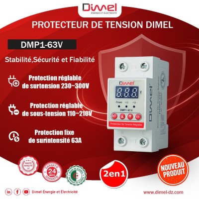 Protecteur de Tension DMP1 63V  DIMEL