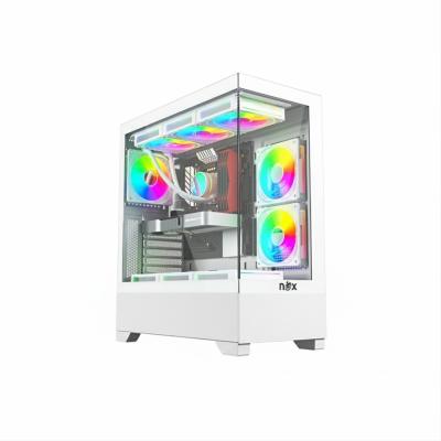 NOX FUSION ASPIRE White 6 FAN ARGB + Remote