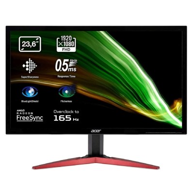 Acer Gaming Monitor KG241Q Sbiip 24" Full HD 165Hz, 0.5ms