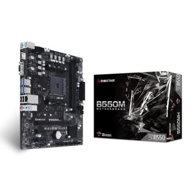 BIOSTAR B550MH DDR4 up DDR4-4933+OC MOTHERBOARD AMD AM4