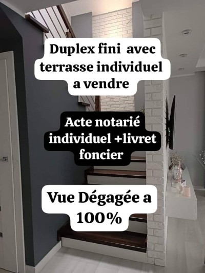 بيع شقة دوبلكس 4 غرف الجزائر برج البحري