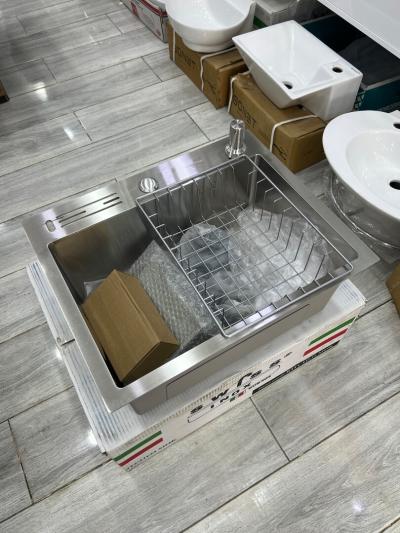 Évier de cuisine 50cm inox 304 sus 