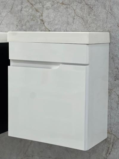 Meuble salle de bain 40cm blanc 