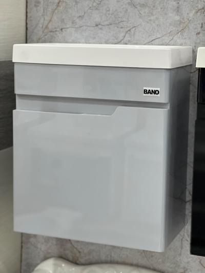 Meuble salle de bain 40cm gris 