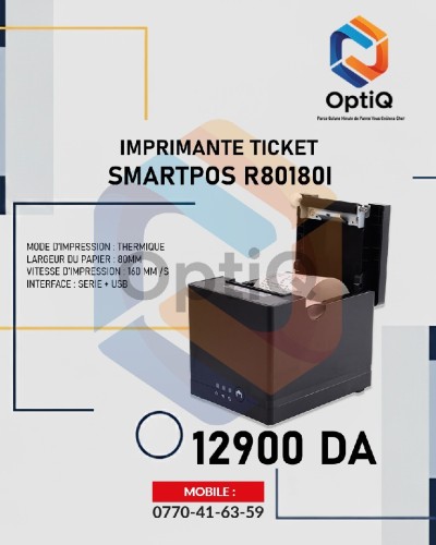 IMPRIMANTE TICKET SMARTPOS R80180I