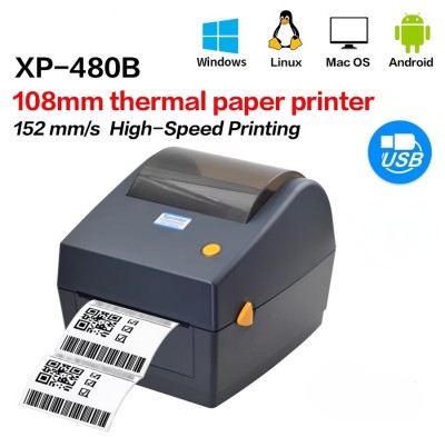 IMPRIMANTE THERMIQUE BORDEREAUX DE LIVRAISON XPRINTER XP-480 BLUETOOTH