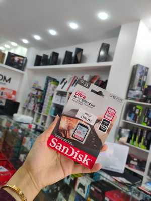 Carte mémoire SD SanDisk Ultra 32GB 64GB 128GB SDXC-UHS-I V10 140 MB/S