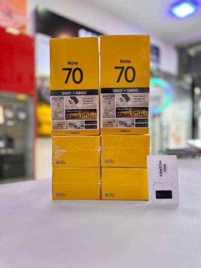 هواتف-ذكية-realme-note-70-128gb-4gb-ram-ضمان-12شهر-coffret-علبة-مغلقة-عين-النعجة-الجزائر