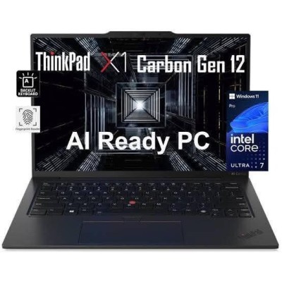 LENOVO THINKPAD X1 CARBONE GEN 12/Ultra 7 165U/32GB/ 1TB M.2/Intel AI Boost/ Intel(R) /14" FHD+