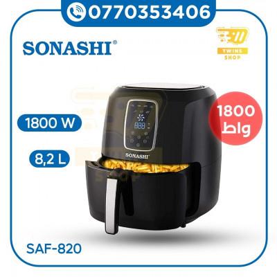 autre-sonashi-friteuse-a-air-numerique-82l-1800w-08-programmes-saf-820-noir-argent-ksar-boukhari-medea-algerie