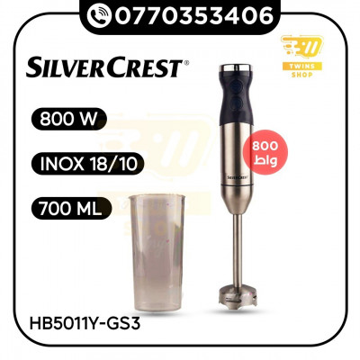 Bras Mixeur 800W 700ml SilverCrest HB5011Y-GS3
