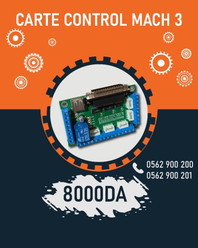 CARTE DE CONTROLE MACH 3