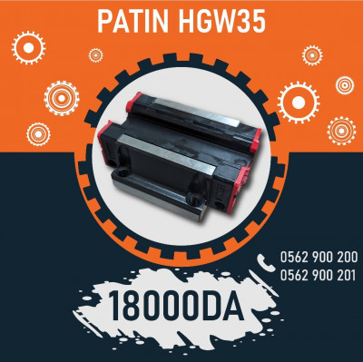 industrie-fabrication-patin-hgw-35-roulement-de-guidage-lineaire-boufarik-blida-algerie