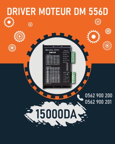 DRIVER MOTEUR PAS A PAS NEMA 23 - DM 556D 