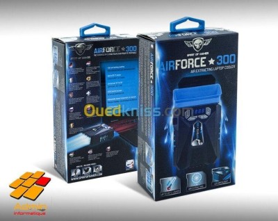 Spirit of Gamer AirForce 300 Système de refroidissement pour ordinateur portable