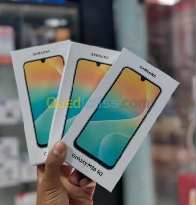 SAMSUNG GALAXY M36 5G - EXYNOS QUALCOMM - 6GB - 128GB - DUAL SIM- 50 MPXL - 6.4" AMOLED - 5000 MAH 