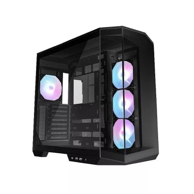 MSI MAG PANO 100R PZ - BOITIER MOYEN TOUR - VERRE TREMPÉ - 4 FAN ARGB - POUR MSI PROJECT ZERO -BLACK