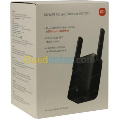 repeteur-wi-fi-xiaomi-mi-wifi-range-extender-ac1200-dual-band-wireless-speed-smart-link-867mbps-ethernet-kouba-alger-algerie