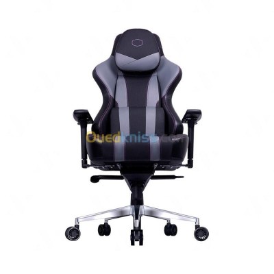 COOLER MASTER CHAISE GAMING CALIBRE X2 - CUIR PU - INCLINABLE 180 - ACCOUDOIRS 4D - TO 150 KG - GREY