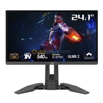 ASUS ROG SWIFT PRO PG248QP - 24 LED FHD - DALLE TN - 540HZ - 0.2MS - G-SYNC - HDMIDP - NOIR