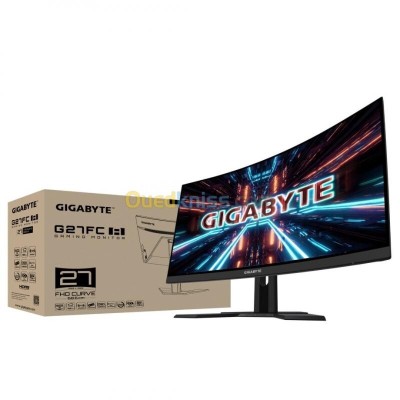 GIGABYTE G27FC A - GAMING MONITEUR - 27 CUREVED - 165Hz - 1Ms - FHD - DALL VA - HDMI 1XDP2.2 -NOIR