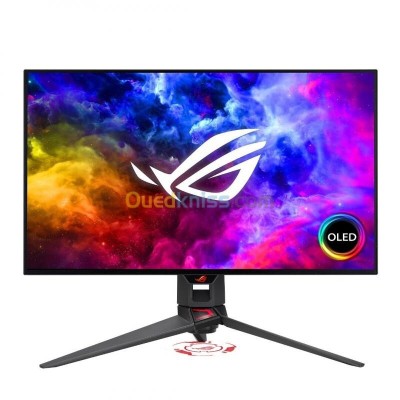 ECRAN ASUS ROG SWIFT PG27AQDM - 27" OLED 2.5K - 240 HZ - 0.03MS - G-SYNC - FREESYNC - DP/HDMI - NOIR