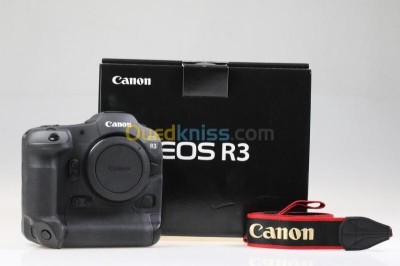 CANON EOS R3 - APPAREIL PHOTO HYBRIDE 6K - CMOS BSI - 24,1 MILLION PIXEL - OLD 3,2 - SUR COMMANDE -