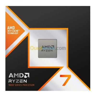 AMD RYZEN 7 9800X3D - 8 CORE - 16 THREADS - 5.2 GHZ - SOCKET AM5 AMD - CACHE 104 MO - TDP 120W - BOX