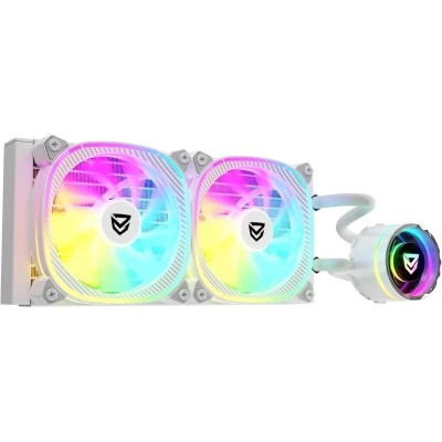 NFORTEC ATRIA X 240 MM - WATERCOOLING AIO - INTEL & AMD - SILENCIEUX - RGB - 2FAN 240 WTD - WHITE