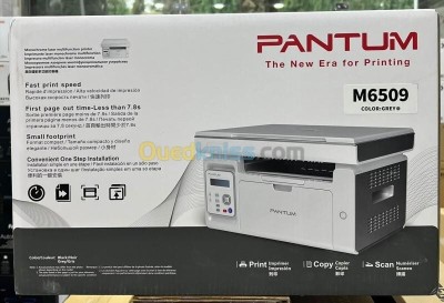 PANTUM M6509 - LASER 3 EN 1 MONOCHROME  - MULTIFONCTION A4 - 22 PPM - USB 2.0 - PD219 - GRISE