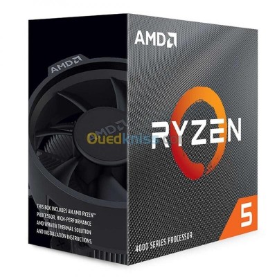 PROCESSEUR AMD RYZEN 5 4500 -  VENTILO WRAITH STEALTH - 6 CORE - 12-THREADS - CACHE 11MO - BOX 