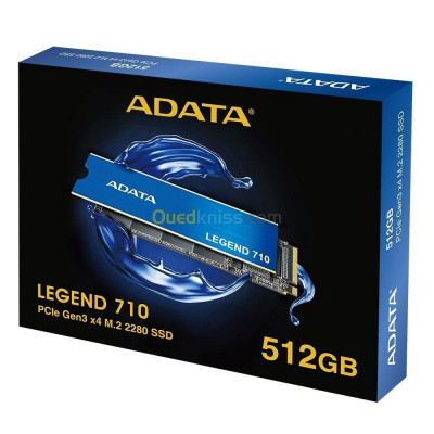 ADATA LEGEND 710 512 GB PCIe Gen3 X4 M.2 2280 SSD