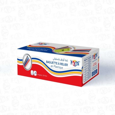 BAGUETTE A RELIER EN PLASTIQUE