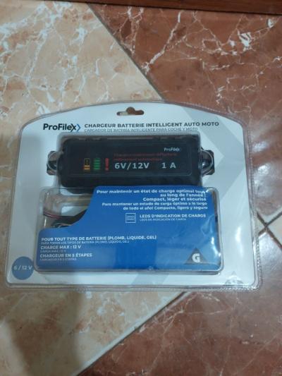Chargeur de batterie Profilex 6/12v