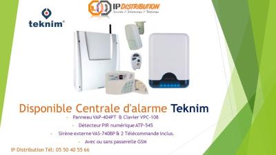 Centrale d'alarme Teknim