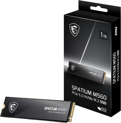 SSD NVMe Msi Spatium M560 1 TB GEN5