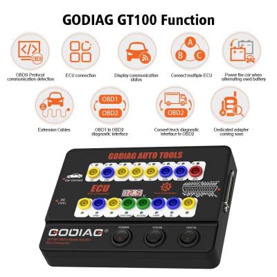 GODIAG GT100 Auto Tools OBDII 16PIN Protocol Detector