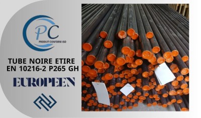 TUBE NOIR SANS SOUDURE