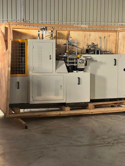 اعادة توفير الة صنع الاكواب الورقية  mingbou