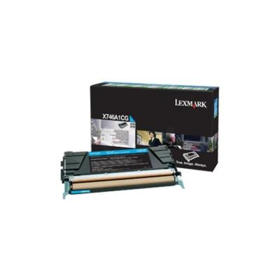 PACK DE TONER LEXMARK X746 X748 NOIR + 03 COULEURS ORIGINAL