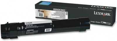 PACK DE TONER LEXMARK X950DE / X952DE / X954DE NOIR + 03 COULEURS ORIGINAL