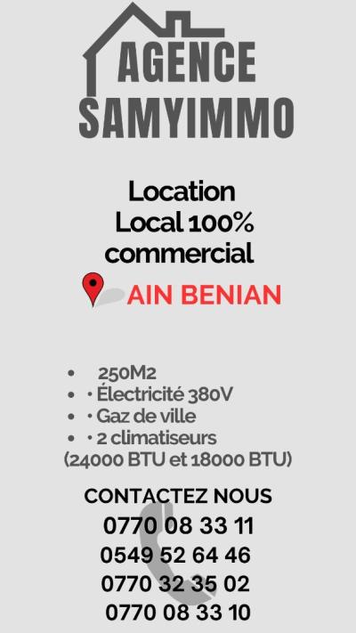 Location Local Alger Ain benian