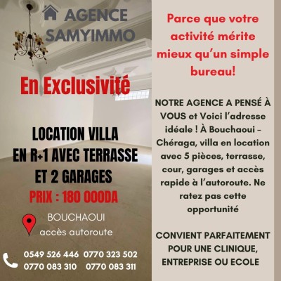 Rent Villa Alger Cheraga