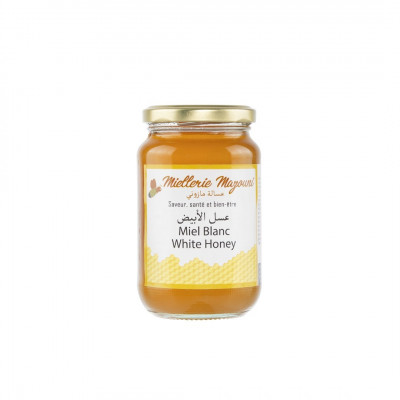 Miel de Roquette sauvage. Miel blanc. 500 grs عسل الجرجير البري. عسل أبيض